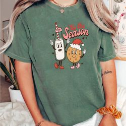 christmas holiday tis the season shirt, tis the season christmas sweatshirt, retro holiday season, christmas vibes hoodi