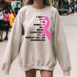 breast cancer awareness sweatshirt, cancer survivor hoodie, cancer awareness month sweatshirt, support cancer warriors s