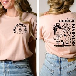 choose kindness tee, kindness matters teevintage inspired cotton tshirt, unisex tee, oversized tee, be kind tee