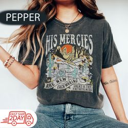 boho christian christian comfort colors shirt, bible verse shirt trendy christians shirts jesus apparel faith based tee