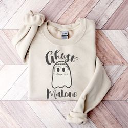 ghost malone sweatshirt, stay aways shirt, always tired shirt, funny halloween sweatshirt, spooky season shirt hallowee