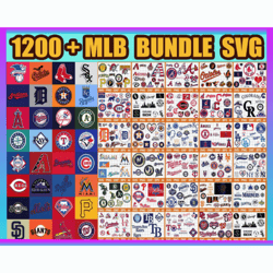mlb team bundle svg, sport svg, mlb team svg, mlb team logo