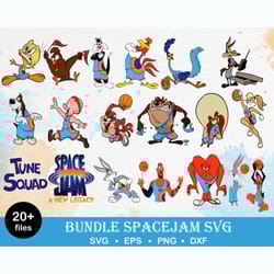 space jam svg bundle, tune squad svg, space jam svg, looney tunes svg, lebron james svg, basketball svg