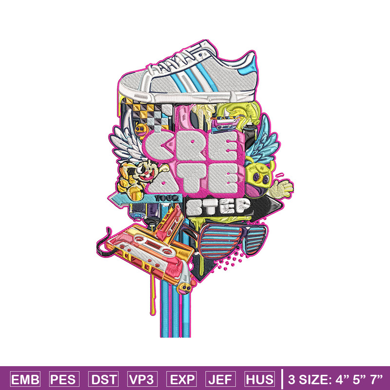 Adidas art Embroidery Design, Adidas Embroidery, Embroidery File, Anime Embroidery, Anime shirt, Digital download..jpg