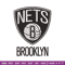 Brooklyn Nets logo embroidery design,NBA embroidery,Sport embroidery, Logo sport embroidery, Embroidery design..jpg