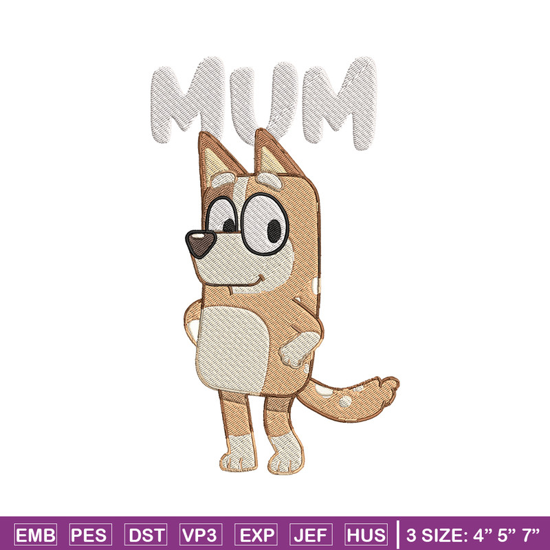 Chilli Heeler Embroidery, Bluey Cartoon Embroidery, cartoon Embroidery, Embroidery File, cartoon shirt, digital download.jpg