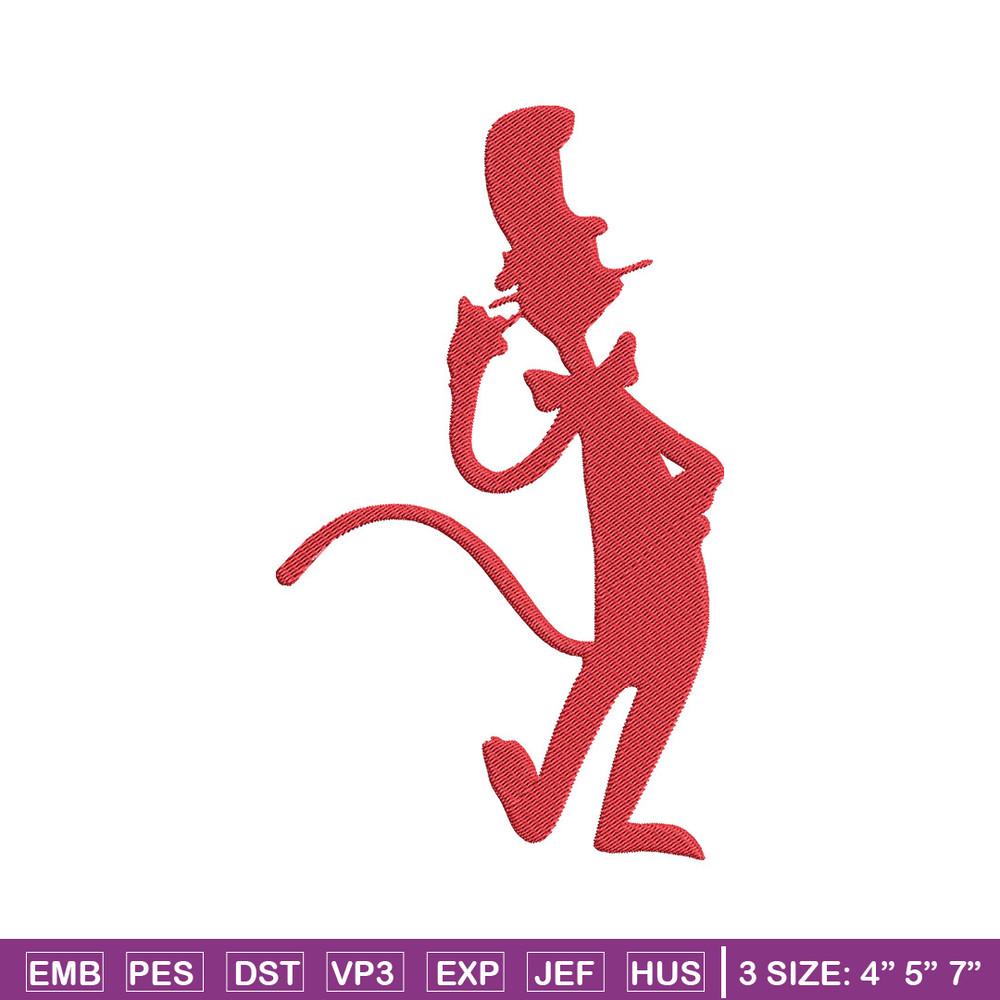 Dr Seuss Logo Embroidery Design, Dr Seuss Embroidery, Embroidery design, Embroidery File, Digital download..jpg