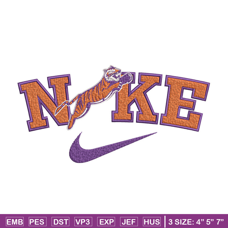 Edward Waters Tigers embroidery design, Sport embroidery, Nike design, Embroidery file,Embroidery shirt,Digital download.jpg