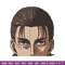 Eren Peeker Embroidery Design, Aot Embroidery, Embroidery File, Anime Embroidery, Anime shirt, Digital download..jpg