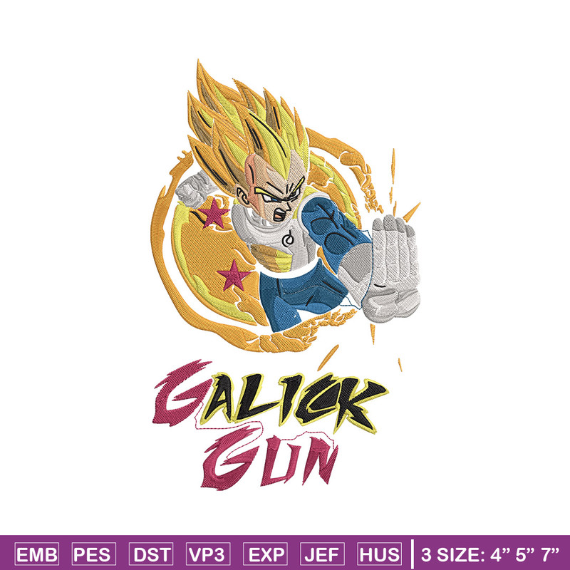 Galick gun Embroidery Design, Dragonball Embroidery, Embroidery File, Anime Embroidery, Anime shirt, Digital download.jpg
