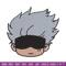 Gojo chibi Embroidery Design, Jujutsu Embroidery, Embroidery File, Anime Embroidery, Anime shirt, Digital download.jpg