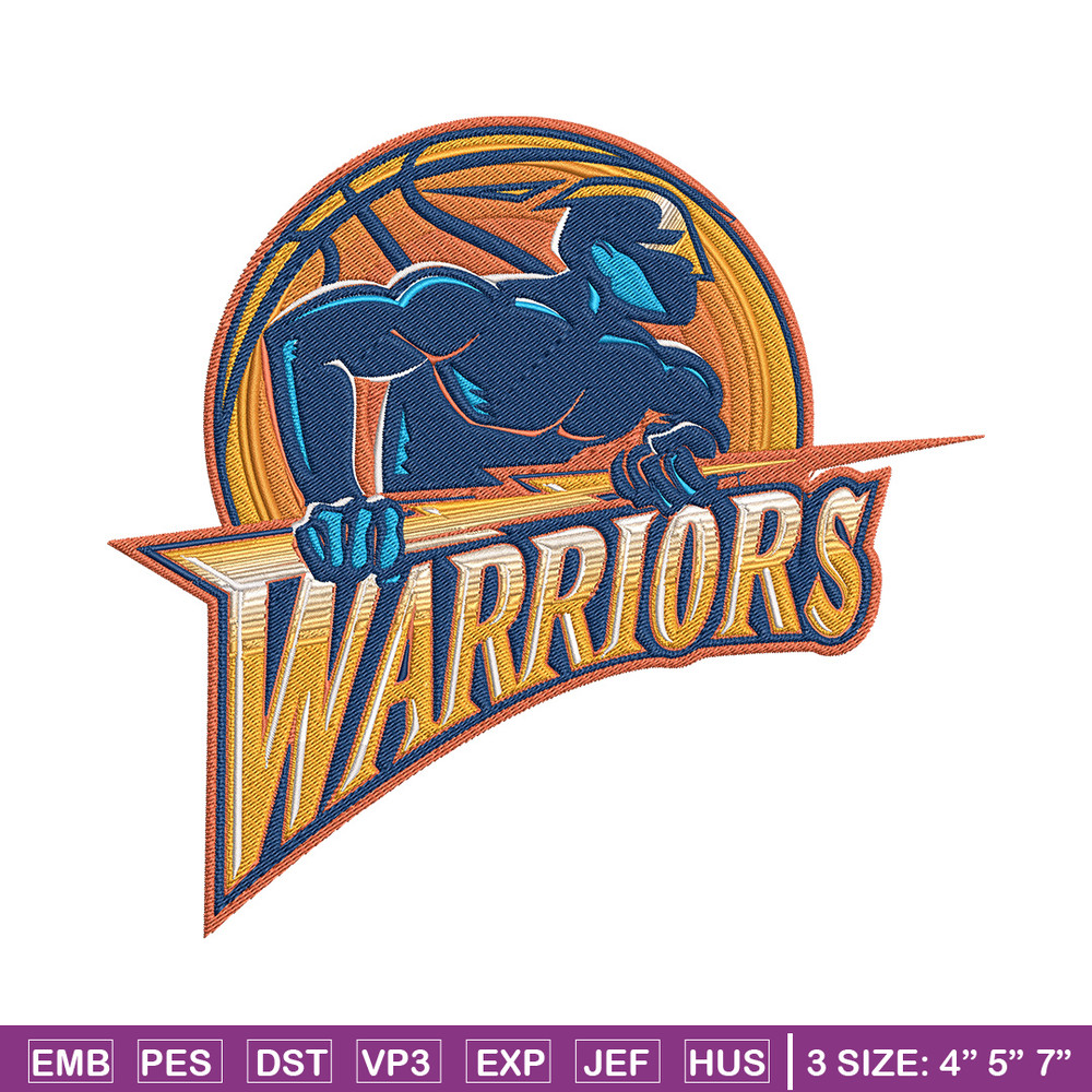 Golden State Warriors design embroidery design, NBA embroidery, Sport embroidery,Embroidery design,Logo sport embroidery.jpg