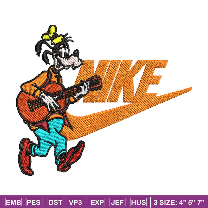 Goofy Nike Embroidery design, Disney Cartoon Embroidery, Nike design, Embroidery file, logo shirt, Instant download..jpg