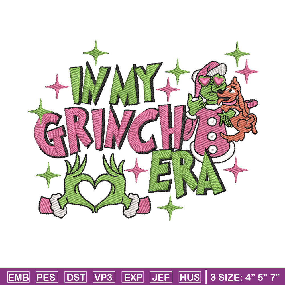 Grinch era embroidery design,Grinch embroidery, Chrismas design, Embroidery shirt, Embroidery file, Digital download.jpg