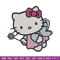 Hello kitty fairy Embroidery Design, Hello kitty Embroidery, Embroidery File, Anime Embroidery, Digital download.jpg