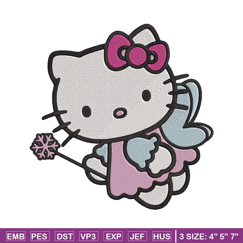 Hello kitty fairy Embroidery Design, Hello kitty Embroidery, Embroidery File, Anime Embroidery, Digital download.jpg