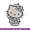 Hello Kitty girl Embroidery Design, Hello kitty Embroidery, Embroidery File, Anime Embroidery, Digital download.jpg