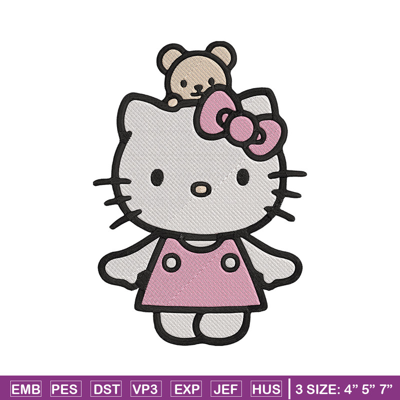 Hello kitty pink Embroidery Design, Hello kitty Embroidery, Embroidery File, Anime Embroidery, Digital download.jpg