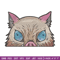 Inosuke Peeker Embroidery Design, Demon slayer Embroidery, Embroidery File, Anime Embroidery, Digital download..jpg