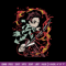 Kamado Tanjiro Embroidery Design, Demon slayer Embroidery, Embroidery File, Anime Embroidery,Digital download..jpg