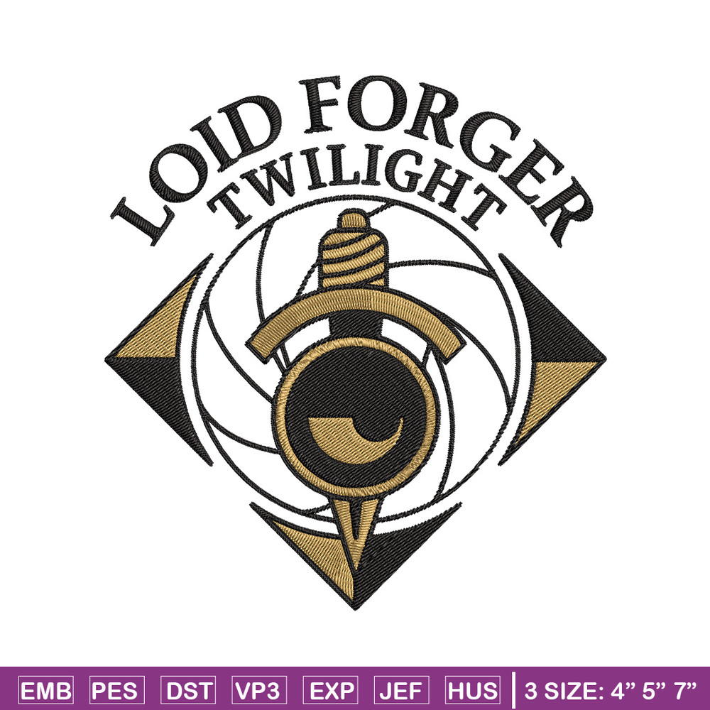 Loid forger Embroidery Design, Spy x family Embroidery, Embroidery File,Anime Embroidery, Anime shirt, Digital download.jpg