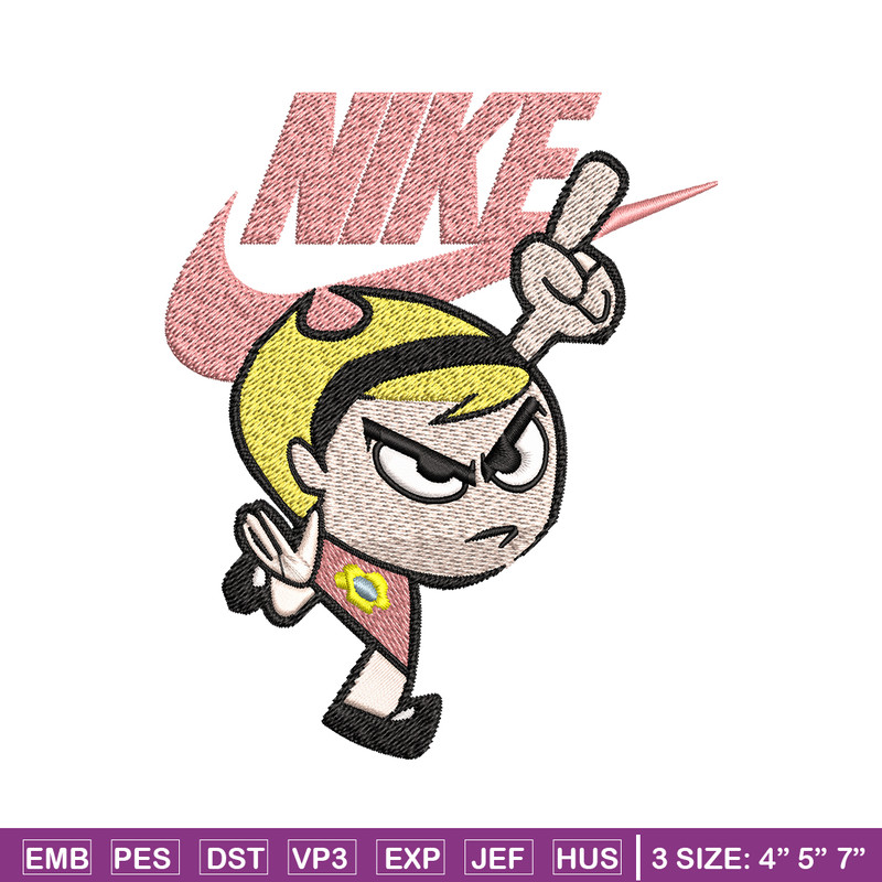 Mandy cartoon Nike Embroidery design, Mandy Embroidery, Nike design, Embroidery file, logo shirt, Instant download..jpg