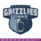 Memphis Grizzlies logo embroidery design, NBA embroidery, Sport embroidery,Embroidery design,Logo sport embroidery.jpg