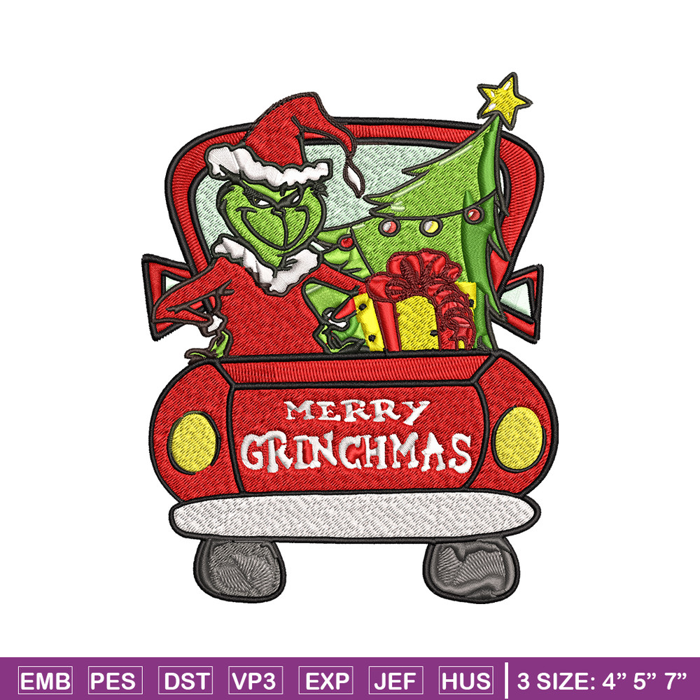 Merry Grinchmas Embroidery design, Merry Grinchmas Embroidery, cartoon design, logo shirt, Digital download..jpg