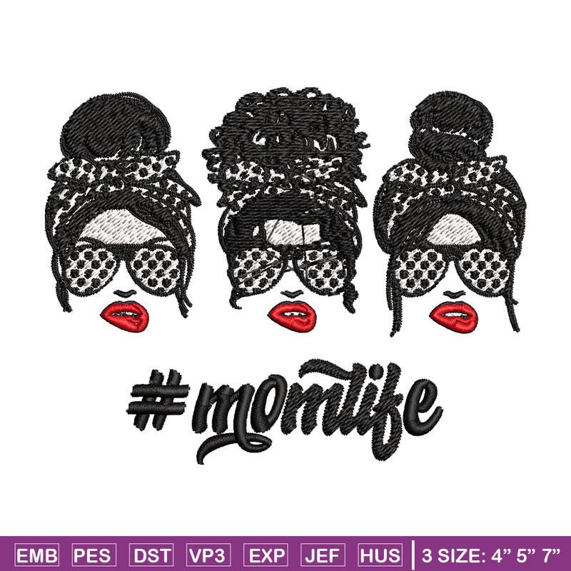Mom Life Leopard Embroidery design, Mom Life Embroidery, logo design, Embroidery File, logo shirt, Instant download..jpg