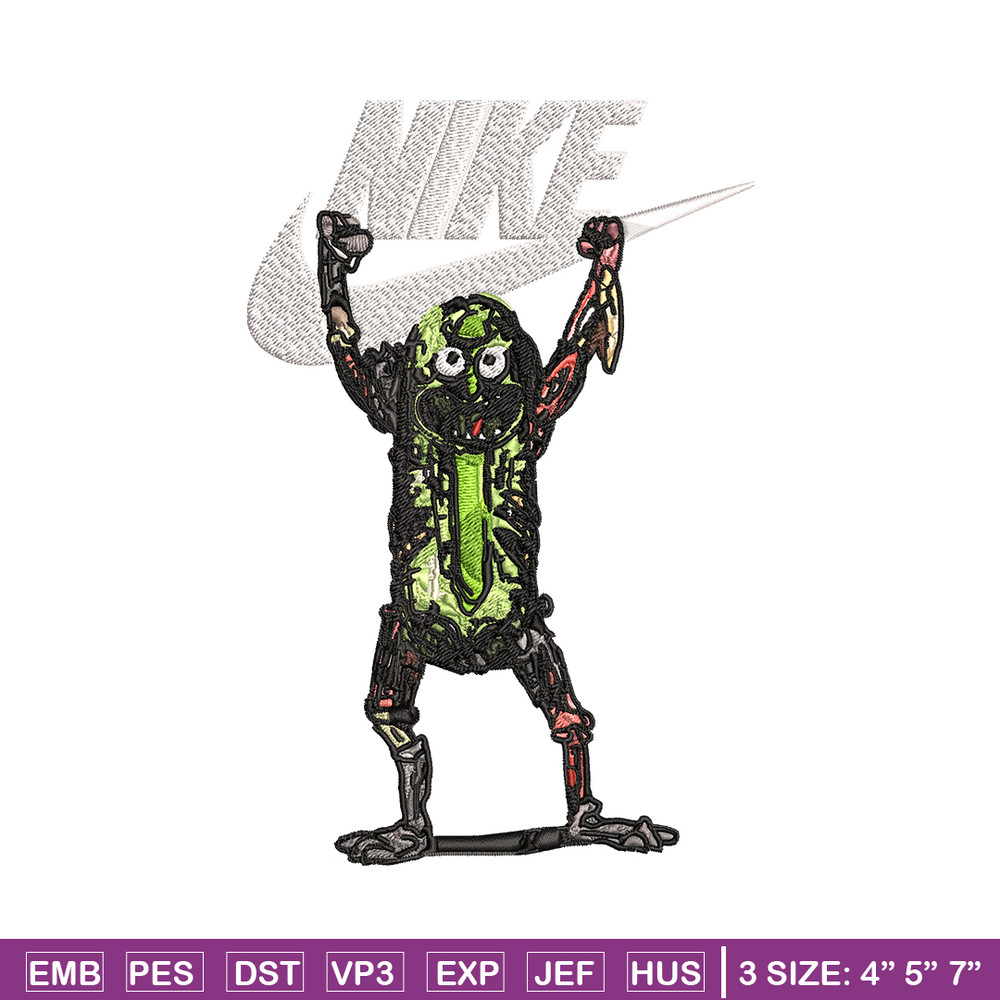 Monster Nike Embroidery design, Monster Embroidery, Nike design, Embroidery file, cartoon shirt, Instant download..jpg