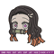 Nezuko sticker Embroidery Design, Demon slayer Embroidery, Embroidery File, Anime Embroidery, Digital download (2).jpg