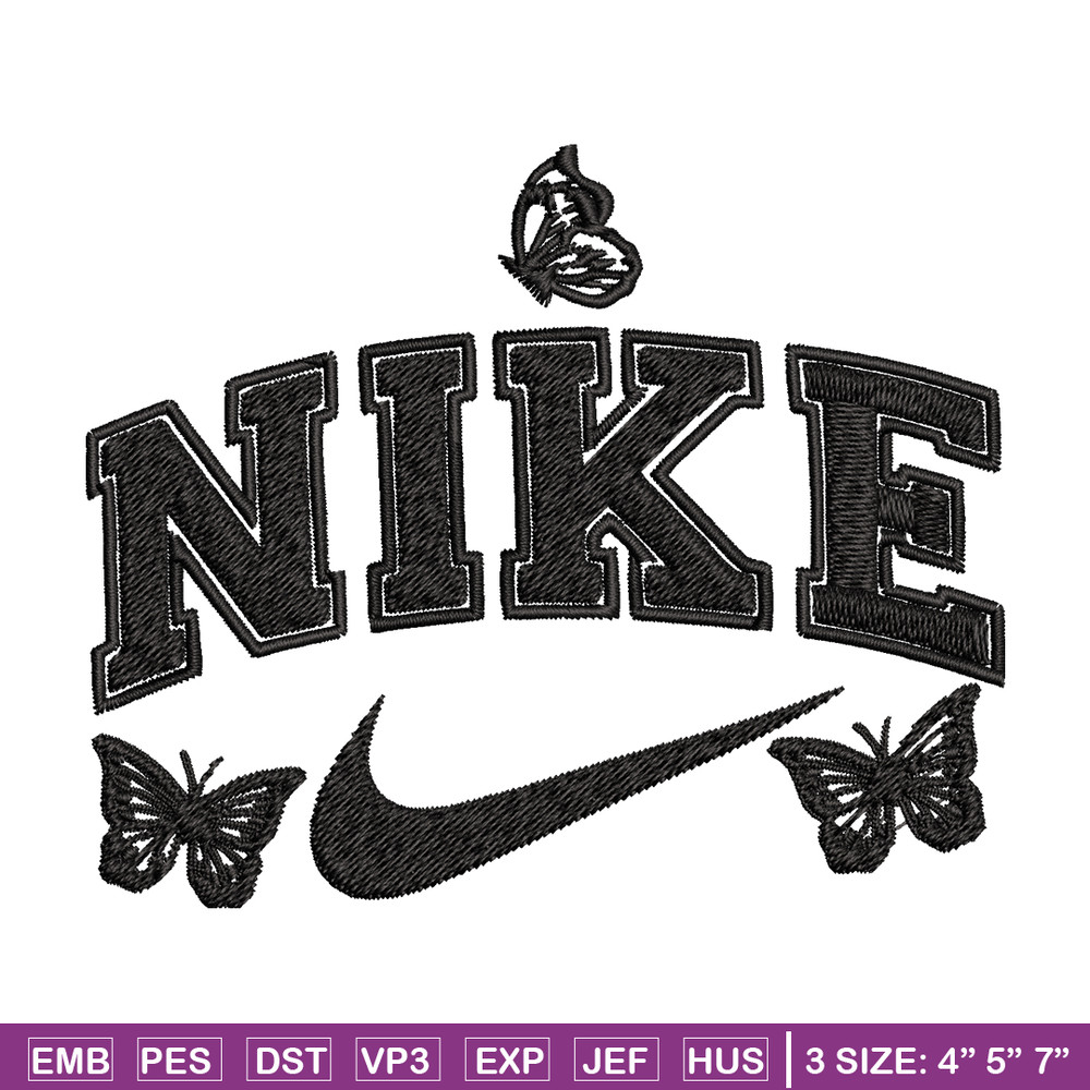Nike butterfly Embroidery design, Nike butterfly Embroidery, Embroidery File, Nike design, logo shirt, Digital download..jpg