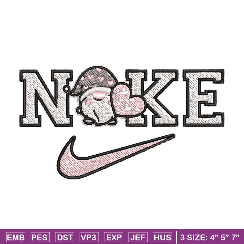 Nike gnomes Embroidery Design, Chrismas Embroidery, Nike Embroidery, Embroidery File, Logo shirt, Digital download.jpg