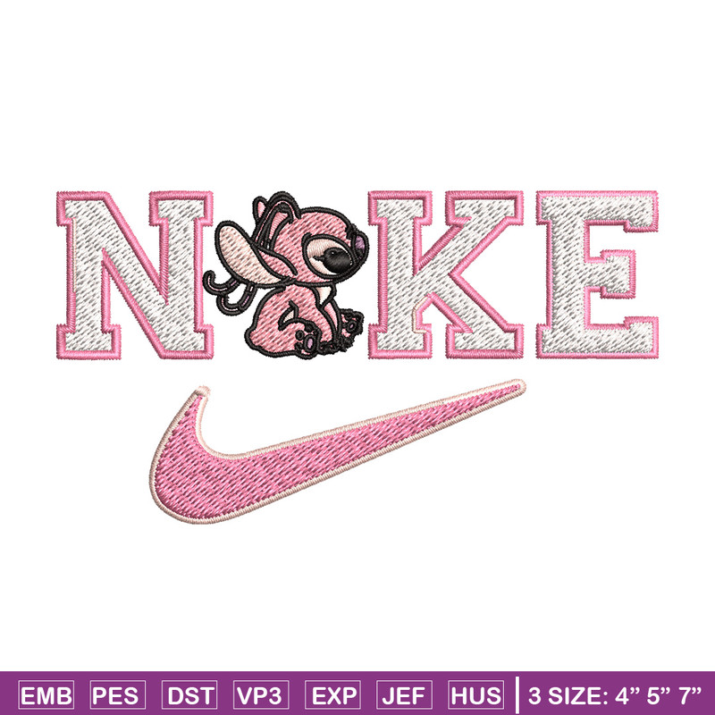Nike pink stitch Embroidery Design, Stitch Embroidery, Nike Embroidery, Embroidery File, Logo shirt, Digital download.jpg