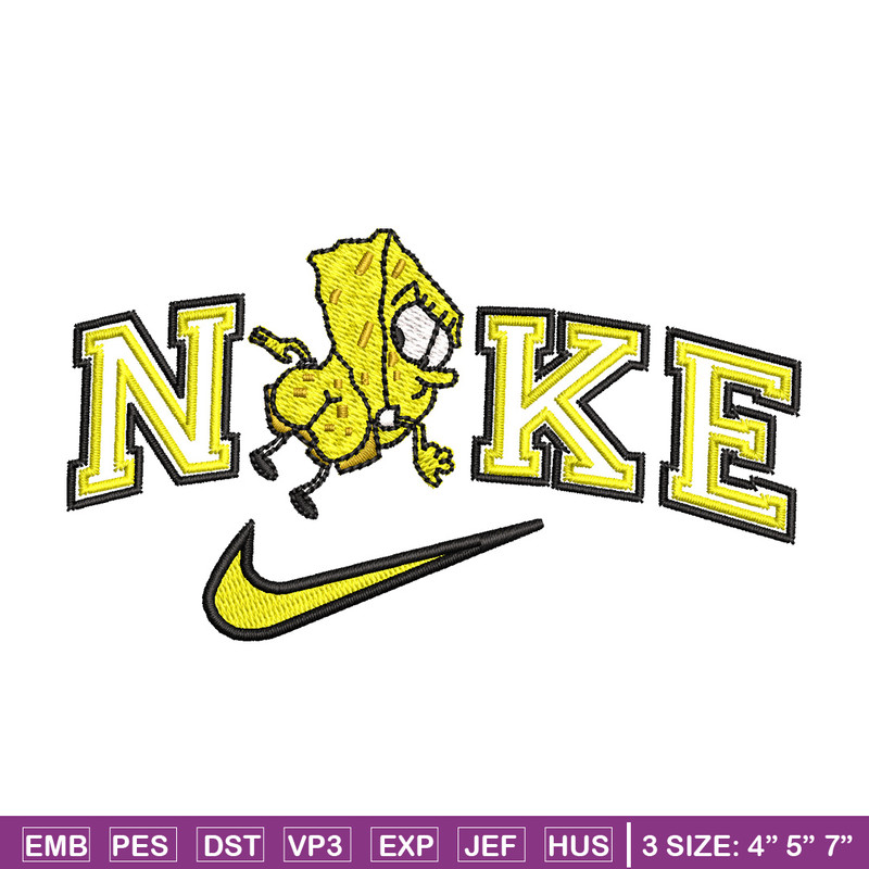 Nike spongebob embroidery design, Spongebob embroidery, Nike design, Embroidery shirt, Embroidery file, Digital download.jpg