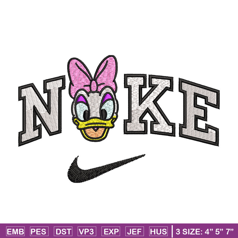 Nike x daisy embroidery design, Daisy embroidery, Nike design, Embroidery shirt, Embroidery file, Digital download.jpg