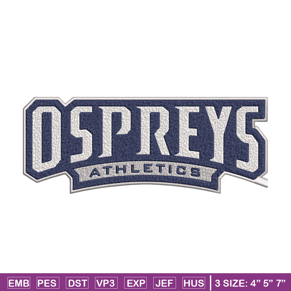 North Florida college embroidery design, College embroidery, Sport embroidery, logo sport embroidery, Embroidery design.jpg