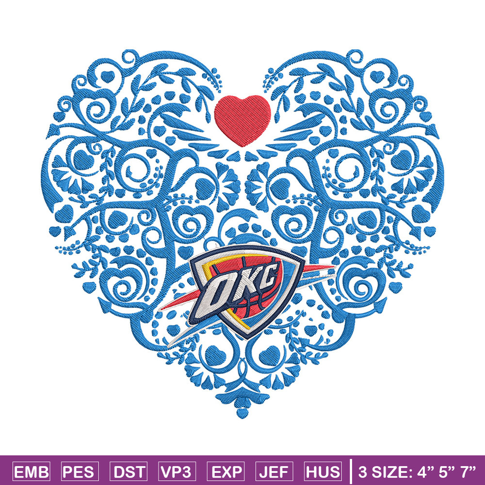 Oklahoma Thunder heart embroidery design, NBA embroidery, Sport embroidery, Embroidery design, Logo sport embroidery.jpg