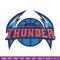 Oklahoma Thunder logo embroidery design,NBA embroidery,Sport embroidery,Embroidery design, Logo sport embroidery..jpg