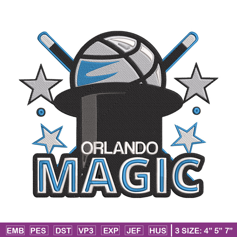 Orlando Magic logo embroidery design,NBA embroidery, Sport embroidery, Embroidery design, Logo sport embroidery.jpg