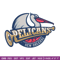 Orleans Pelicans logo embroidery design,NBA embroidery,Sport embroidery, Embroidery design, Logo sport embroidery.jpg