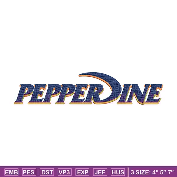 Pepperdine Waves logo embroidery design, NCAA embroidery, Sport embroidery, logo sport embroidery, Embroidery design.jpg