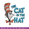The Cat in the Hat Embroidery Design, Dr Seuss Embroidery, Embroidery File, Embroidery design, Digital download.jpg