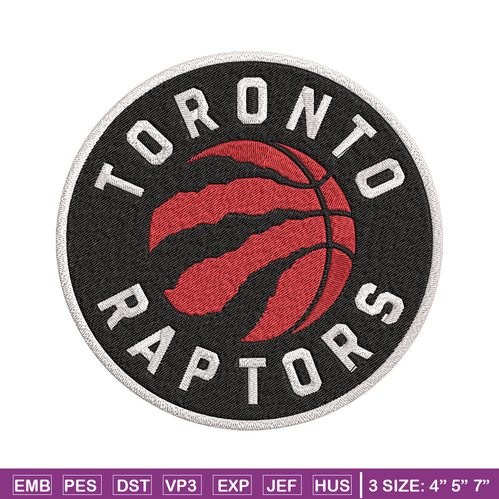 Toronto Raptors design embroidery design, NBA embroidery, Sport embroidery,Embroidery design, Logo sport embroidery..jpg