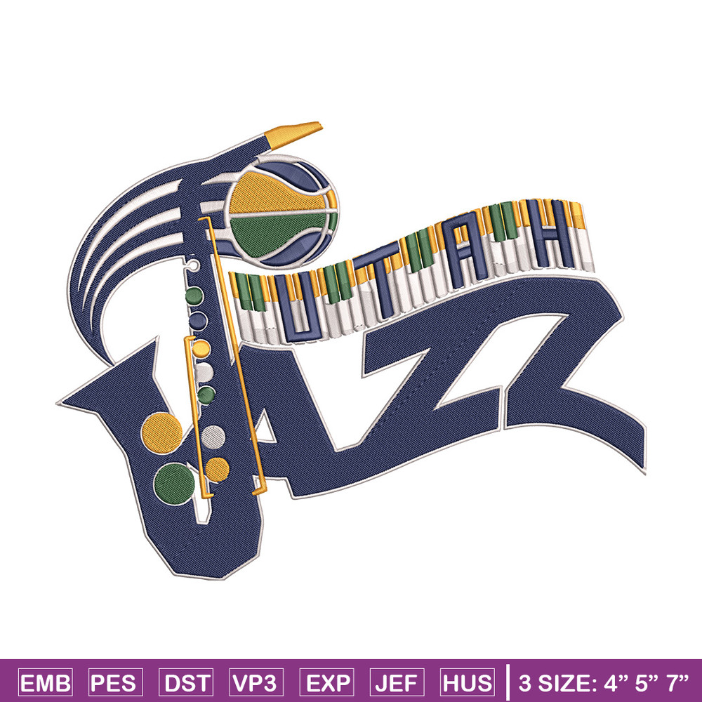 Utah Jazz logo embroidery design, NBA embroidery, Sport embroidery, Embroidery design, Logo sport embroidery.jpg