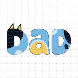 bluey dad - mate png, buley dad, best dad bluey, bluey father's day png