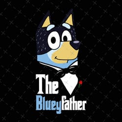 the bluey father - funny bluey - the godfather mashup