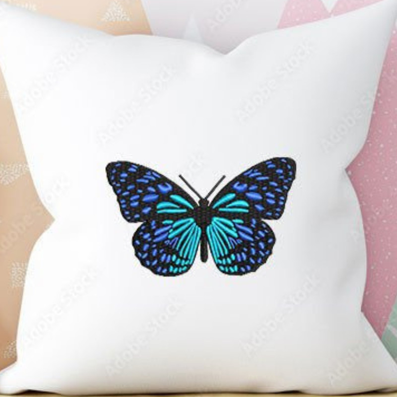 Butterfly Embroidery Design Instant Download For Custom Apparel 0