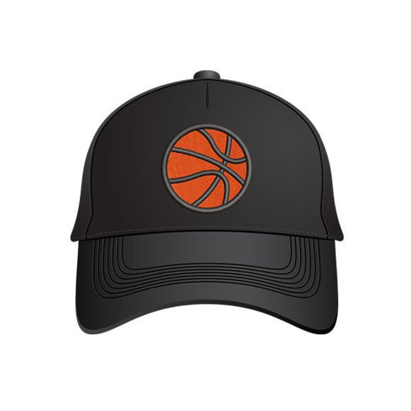 Basketball Embroidery Logo Design Instant Download For Custom Sports Apparel Basketball Embroidery 2