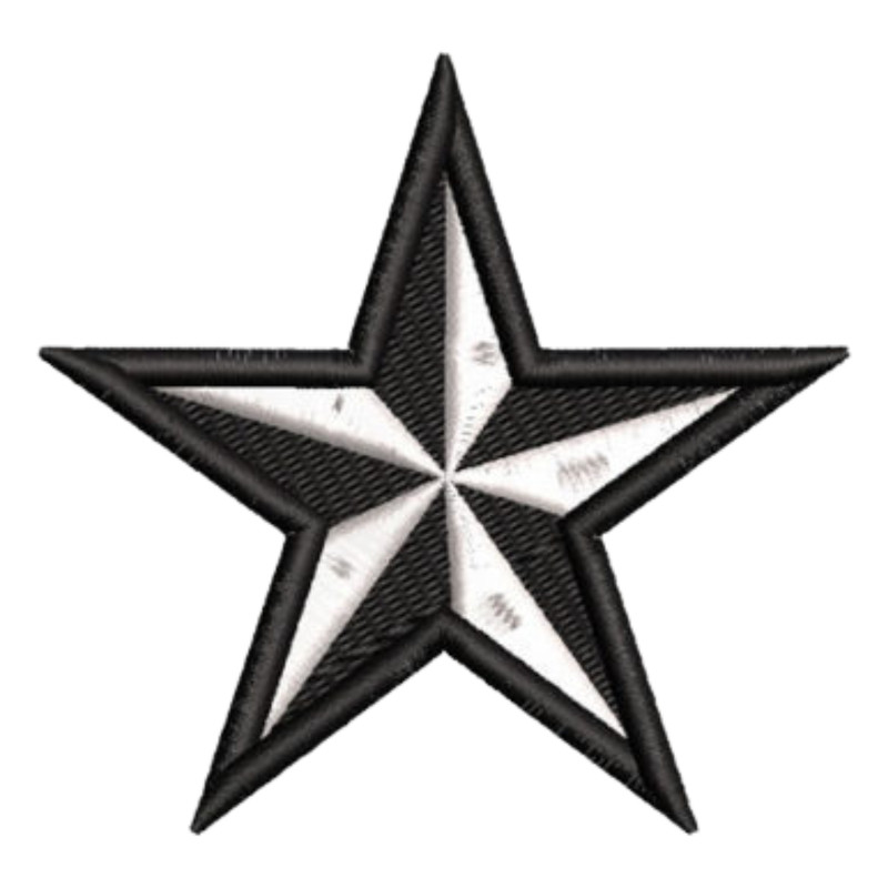Stars Fancy Embroidery Logo Design Instant Download For Custom StarThemed Apparel 0
